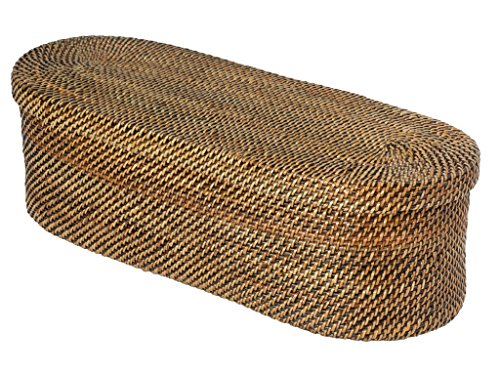 Algopix Similar Product 15 - Kouboo Carmel Handwoven Nito Toilet