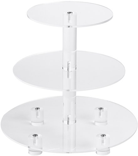 Algopix Similar Product 17 - YestBuy 3 Tier Round Cupcake Stand with