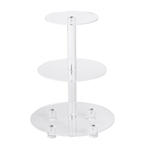 Algopix Similar Product 15 - YestBuy 3 Tier Round Cupcake Stand