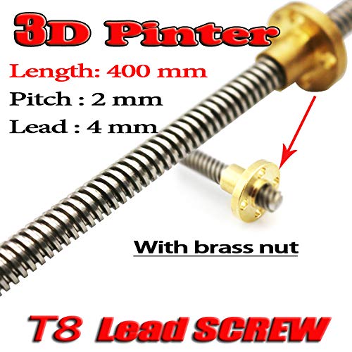 Algopix Similar Product 8 - T8 Lead Screw Dia 8MM Pitch 2mm Lead