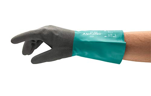 Algopix Similar Product 17 - Ansell AlphaTec 12 Cotton Flock Lined
