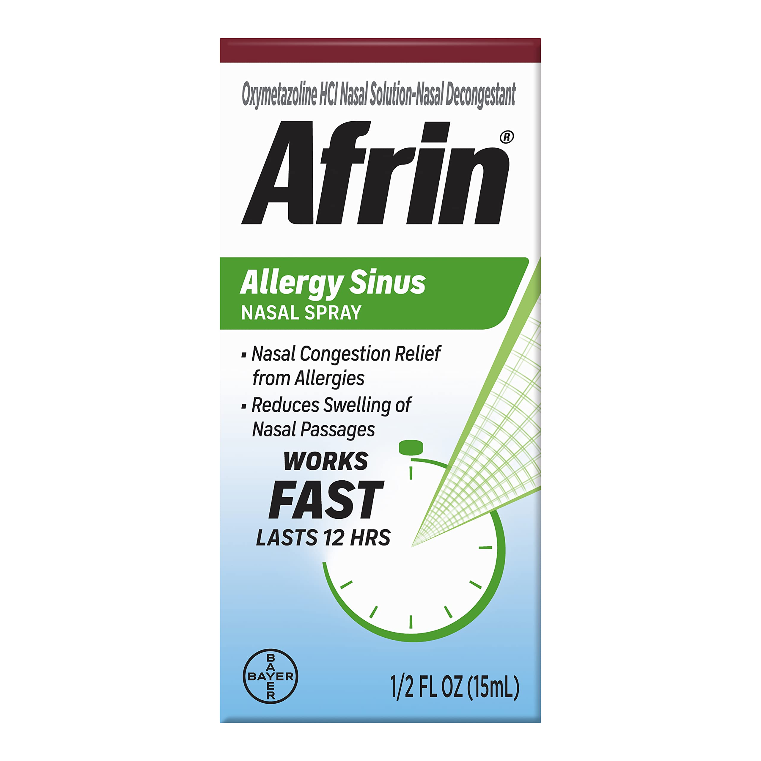Algopix Similar Product 17 - Afrin Allergy Sinus Nasal Spray  Fast