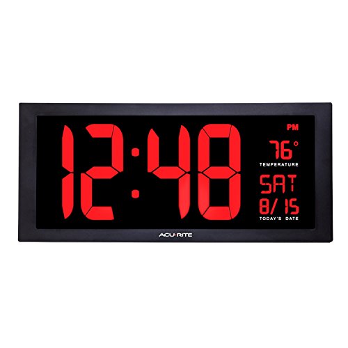 Algopix Similar Product 4 - AcuRite Large 18 Digital LED Oversized