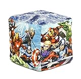 Algopix Similar Product 5 - Marvel Avengers Square Pouf