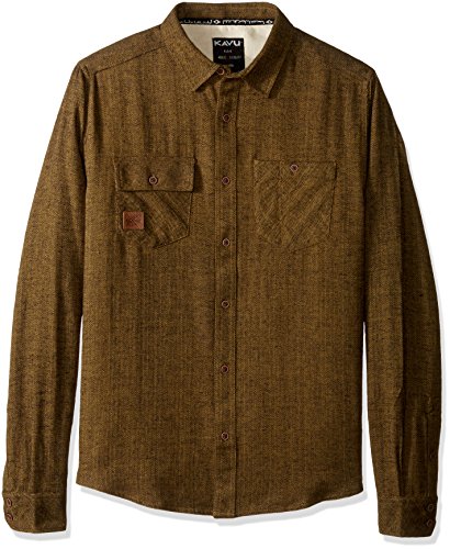 Algopix Similar Product 18 - KAVU Mens Langley Long Sleeve Shirt
