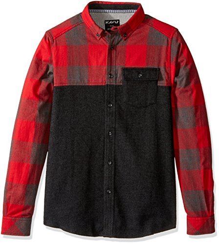 Algopix Similar Product 10 - KAVU Mens South Fork Long Sleeve