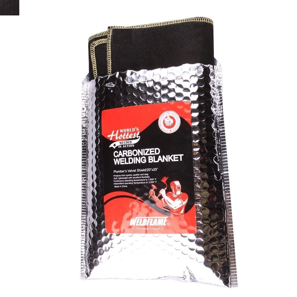 Algopix Similar Product 14 - Weldflame 185X185 Carbonized Felt