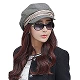 Algopix Similar Product 2 - Comhats Wool Newsboy Cabbie Beret Cap