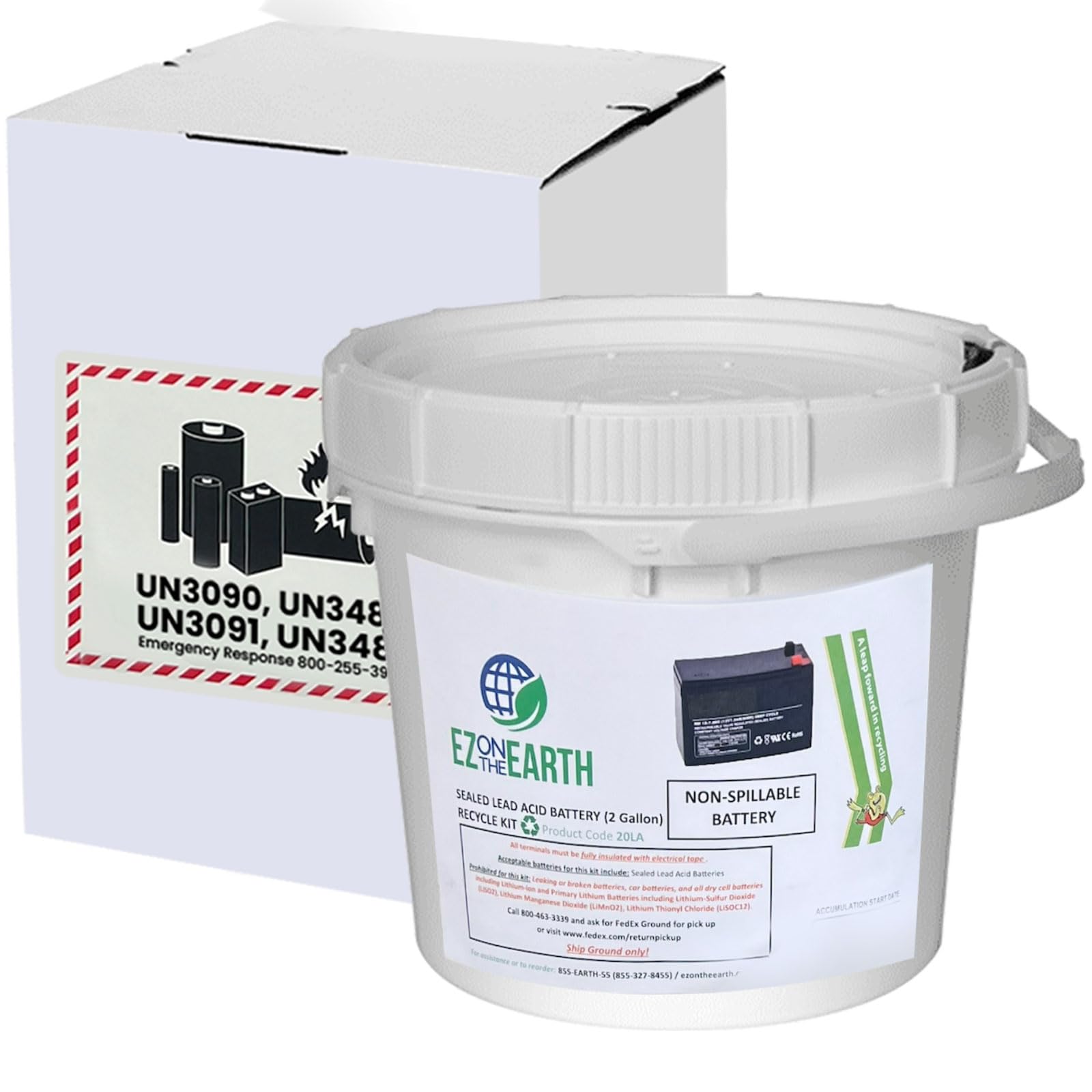 Algopix Similar Product 6 - EZ on the Earth  Lead Acid Battery