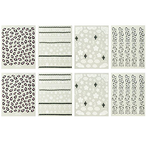 Algopix Similar Product 3 - Wrapables Fingernail Stickers Nail Art
