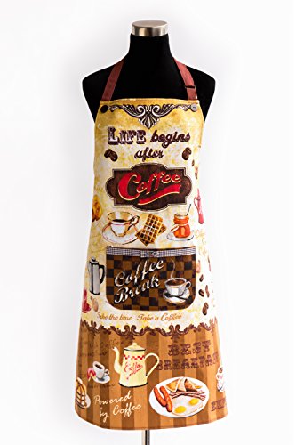 Algopix Similar Product 7 - Apron Coffee By Kitchen-chic