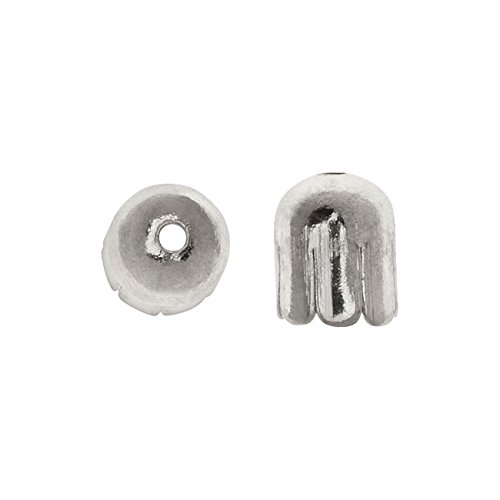 Algopix Similar Product 1 - Capsule Bead Caps with Flaps 7x6mm 25