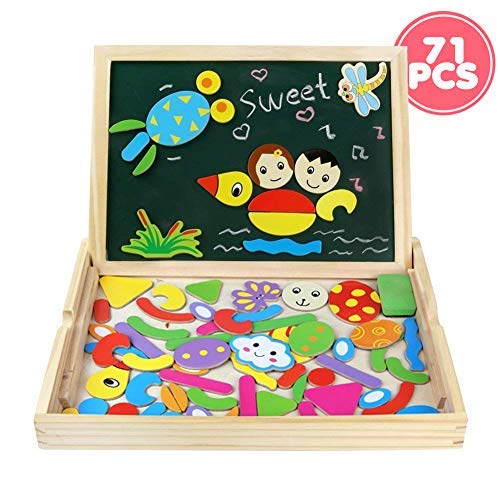 Algopix Similar Product 14 - Fajiabao Wooden Drawing Board Double