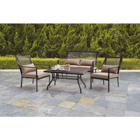 Algopix Similar Product 13 - Mainstays Bellingham 4Piece Patio