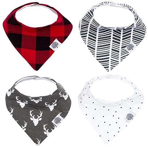Algopix Similar Product 9 - Parker Baby Co Bandana Drool Pack of