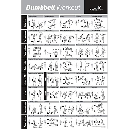 Algopix Similar Product 15 - NewMe Fitness Dumbbell Workout Exercise