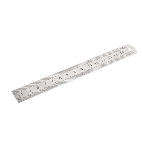 Algopix Similar Product 6 - uxcell Metal 15cm 6 Inches Metric Dual