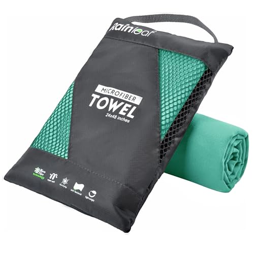Algopix Similar Product 11 - Rainleaf Microfiber Towel Perfect