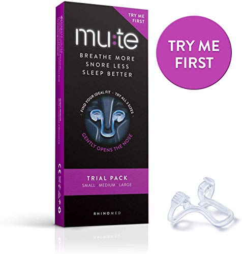 Algopix Similar Product 3 - Rhinomed Mute Nasal Dilator for Snoring