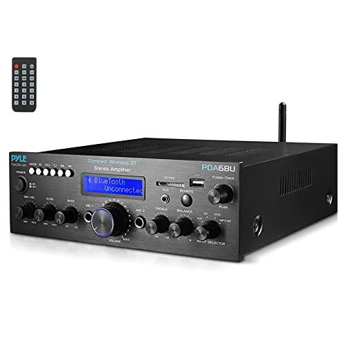 Algopix Similar Product 6 - PYLE Wireless Bluetooth Power Amplifier