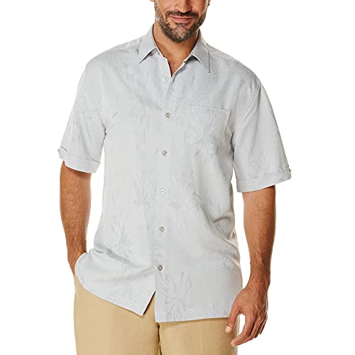 Algopix Similar Product 9 - Cubavera Mens Tropical Tonal Pocketed
