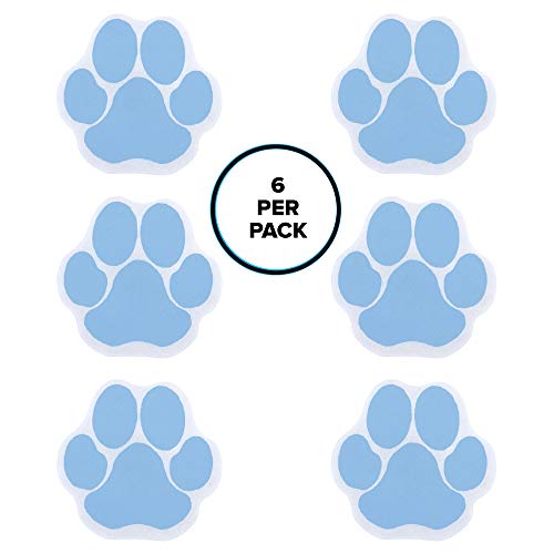 Algopix Similar Product 6 - SlipX Solutions Adhesive Paw Print Bath