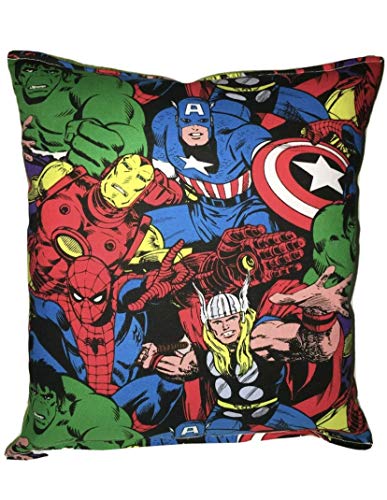 Algopix Similar Product 12 - Marvel Pillow Grouped Marvel Classics