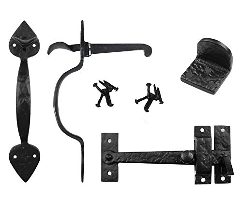Algopix Similar Product 3 - Iron Valley  Complete Heart Gate Latch