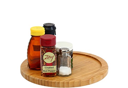 Algopix Similar Product 6 - YBM Home Bamboo Wooden NonSkid Spinner