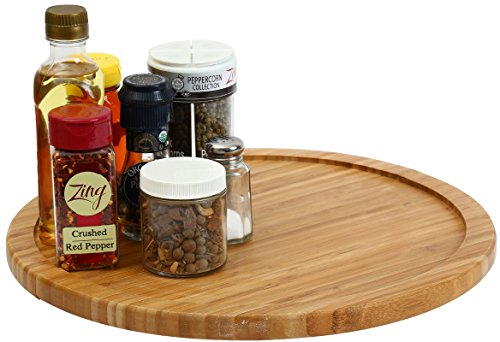 Algopix Similar Product 13 - YBM Home Bamboo Wooden NonSkid Spinner