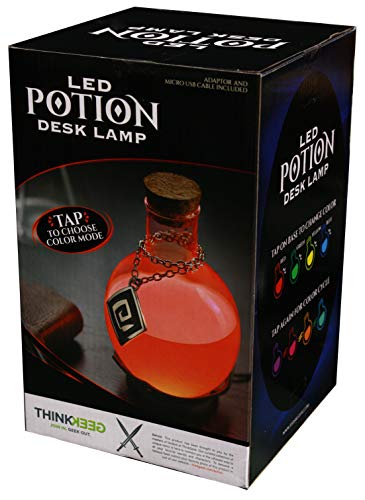 Algopix Similar Product 6 - ThinkGeek LED Potion Desk Lamp  Color