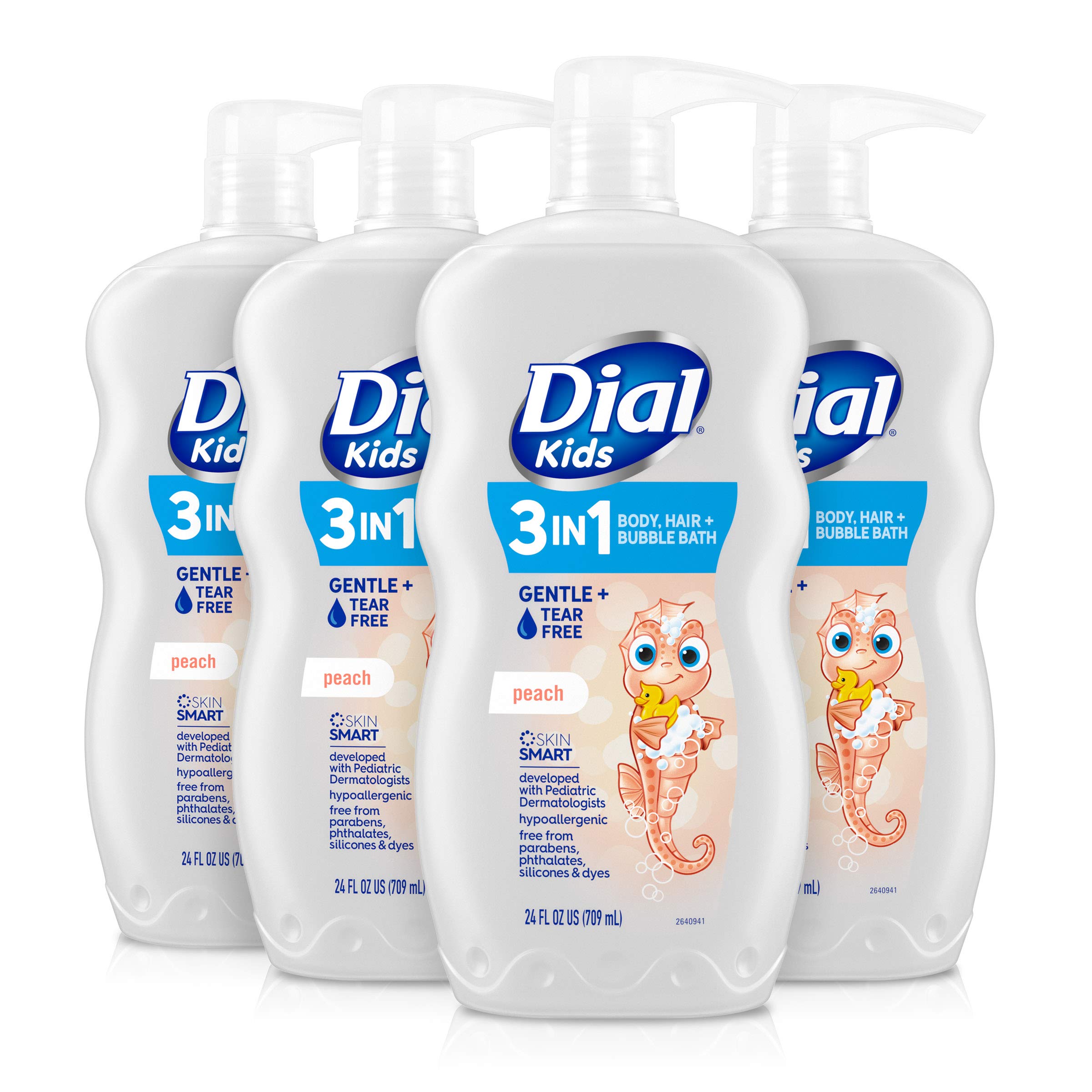 Algopix Similar Product 11 - Dial Kids 3in1 Body  Hair  Bubble