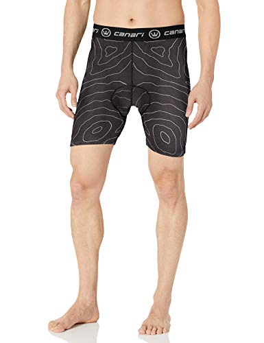 Algopix Similar Product 5 - CANARI Men's Crazy Echelon Liner Shorts