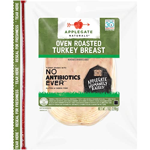 Algopix Similar Product 5 - Applegate Natural Oven Roasted Turkey