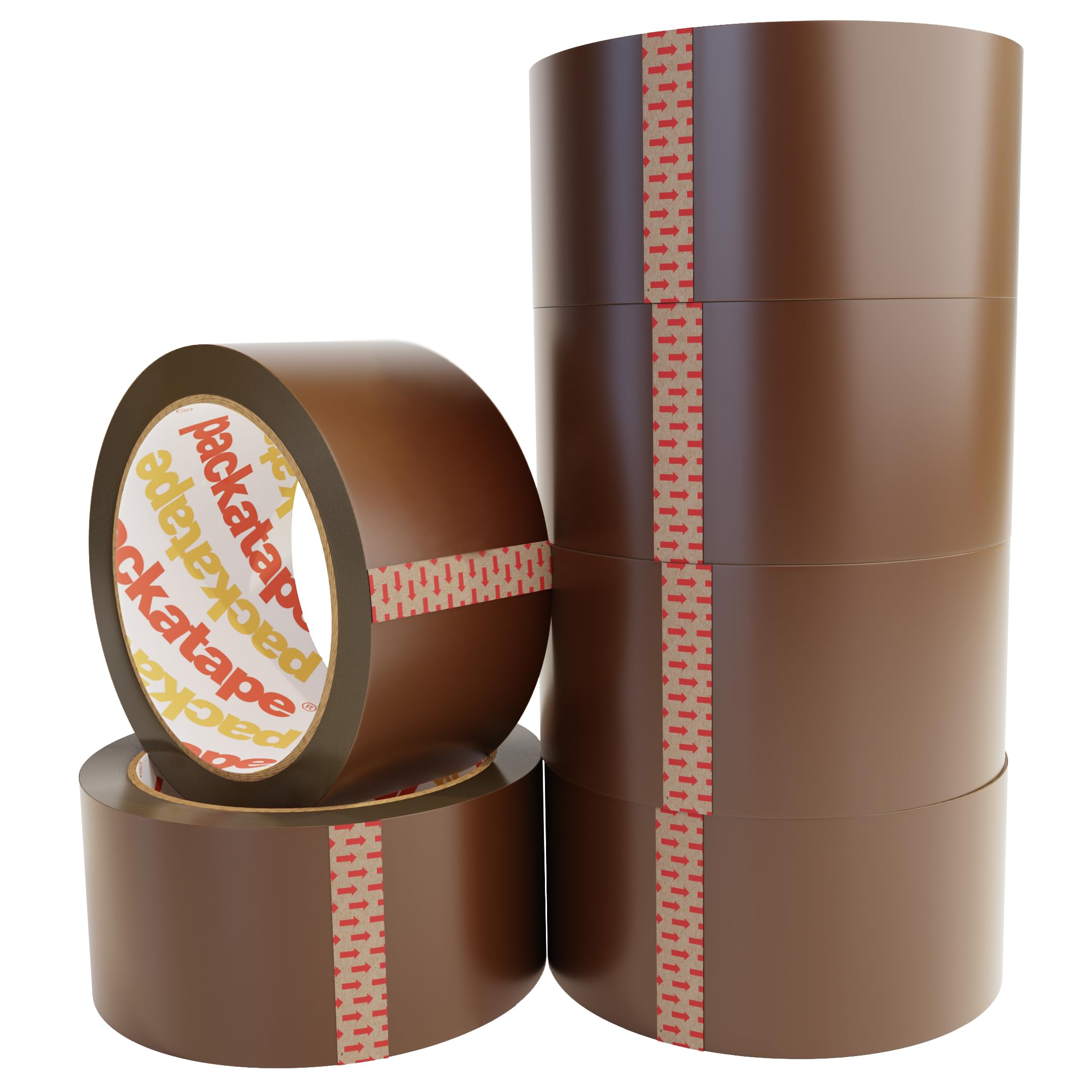 Algopix Similar Product 10 - Packatape 6 Rolls 188 Inches x 722