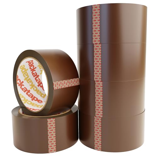 Algopix Similar Product 11 - Packatape  6 Rolls 188 Inches x 722