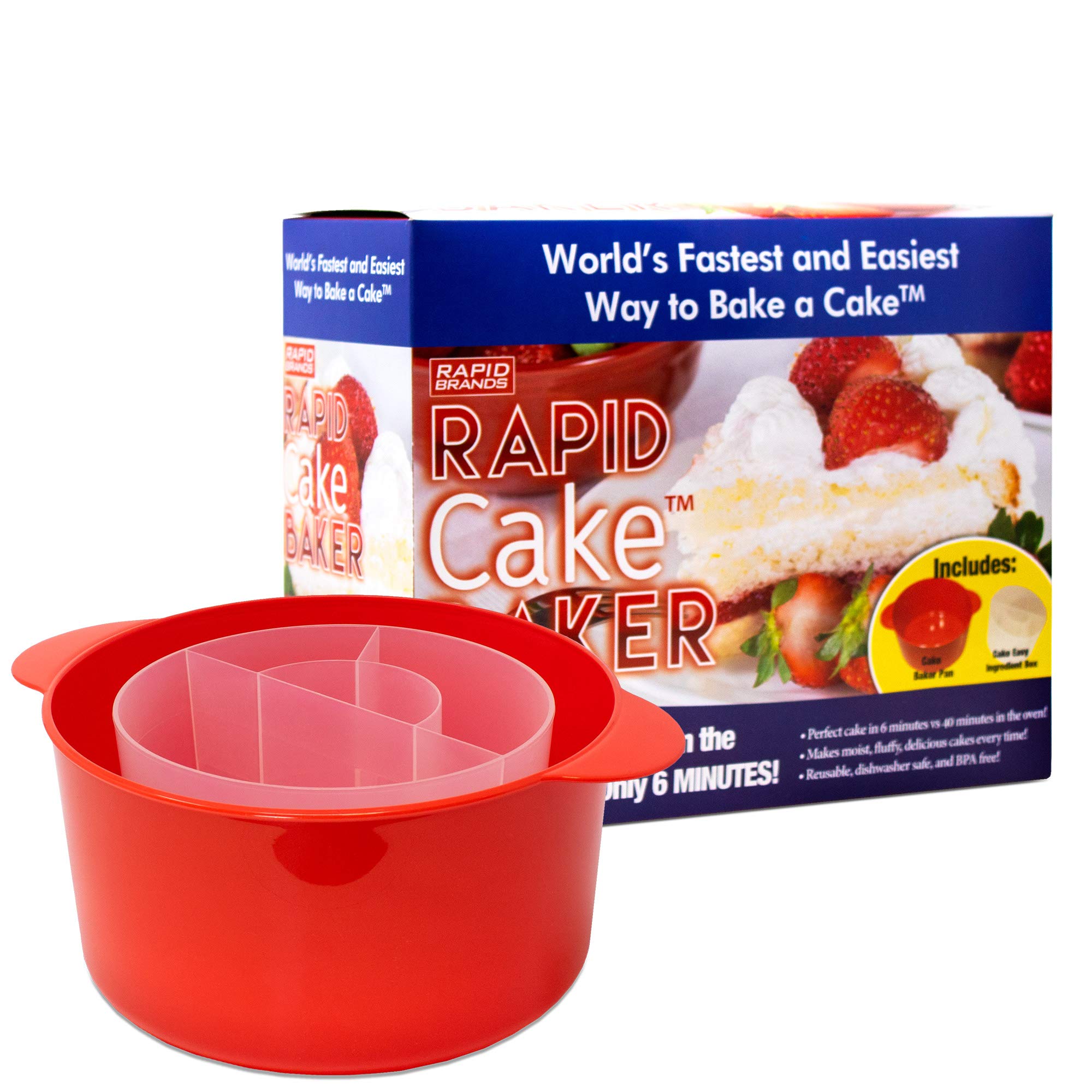 Algopix Similar Product 15 - Rapid Cake Maker  Microwave Delicious