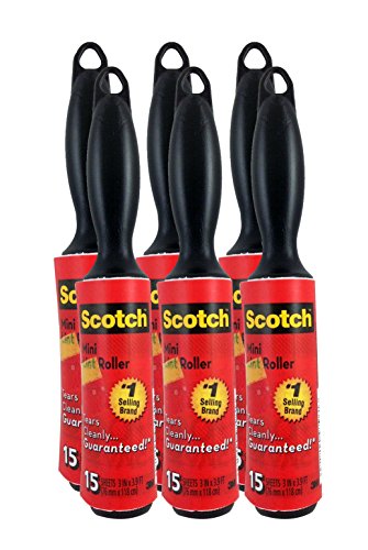 Algopix Similar Product 18 - Scotch 836mr15 Mini Lint Roller 15