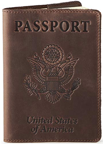 Algopix Similar Product 8 - Shvigel US Leather Passport Book Cover