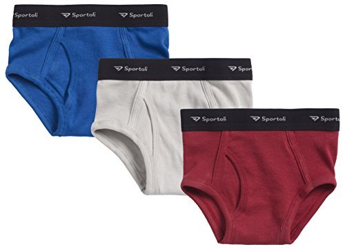 Algopix Similar Product 4 - Sportoli Boys 3 Pack 100 Cotton