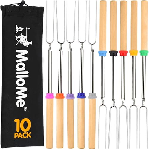 Algopix Similar Product 5 - MalloMe Smores Sticks for Fire Pit 