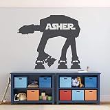 Algopix Similar Product 6 - Personalized Star Wars Decals ATAT