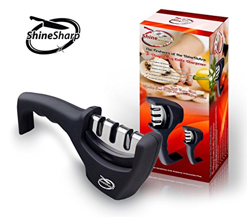Algopix Similar Product 7 - Best Knife Sharpener 3Stage Ceramic
