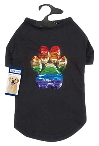 Algopix Similar Product 9 - Casual Canine Puppy Pride Sequin UPF40