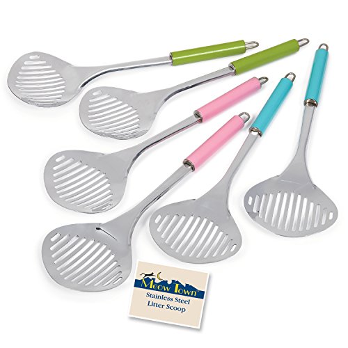 Algopix Similar Product 4 - Meow Town Stainless Steel Cat Litter