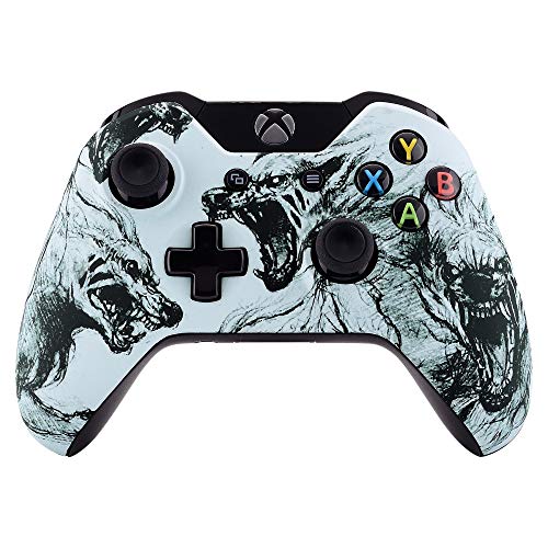 Algopix Similar Product 1 - eXtremeRate Wolf Soul Soft Touch Grip