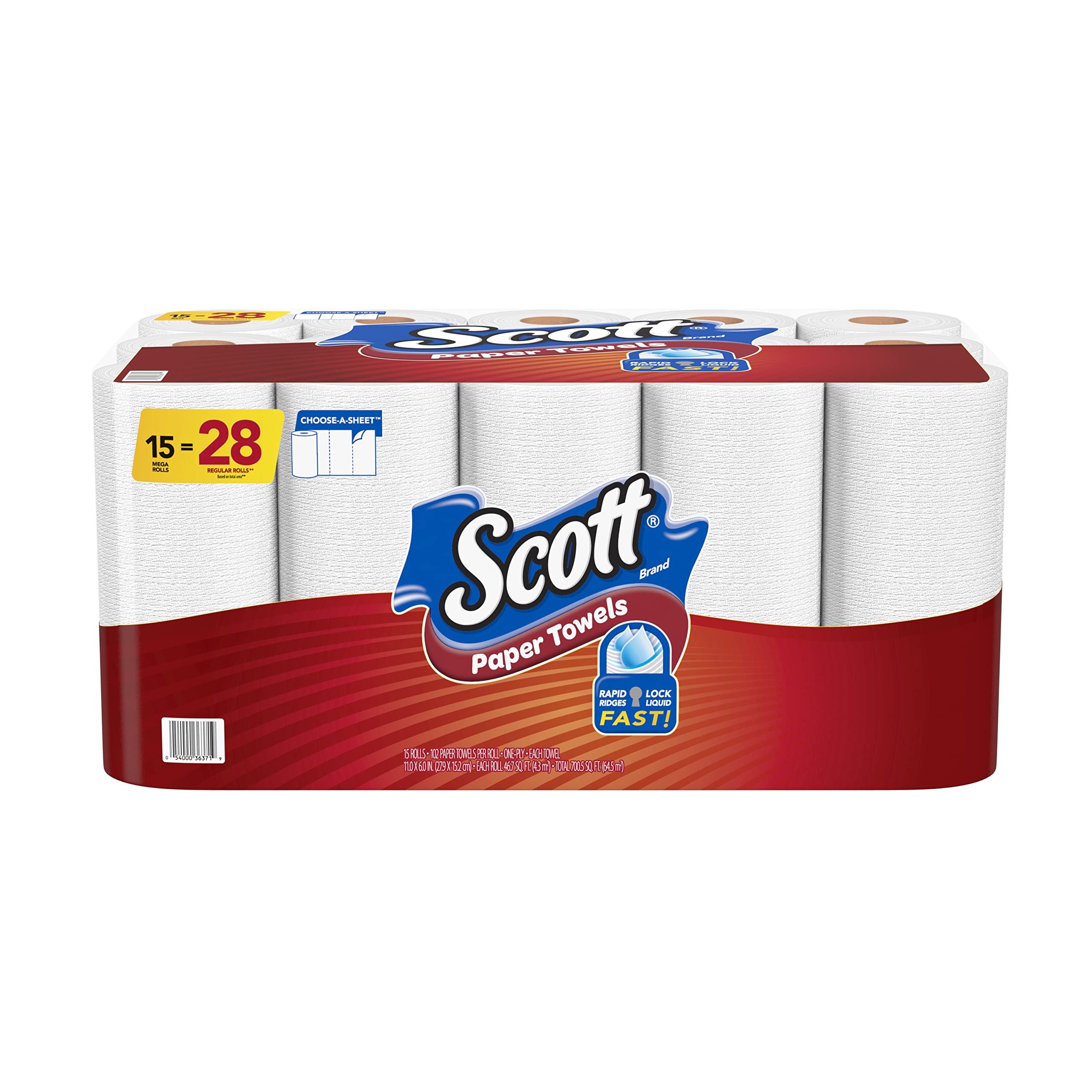 Algopix Similar Product 11 - Scott Paper Towels ChooseASheet  30
