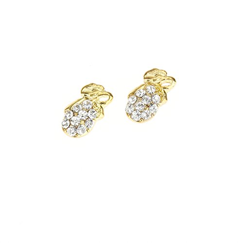 Algopix Similar Product 14 - 10Pcs Golden Glitter Rhinestones Nail