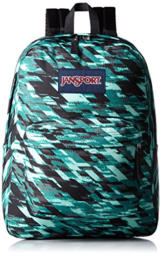 Algopix Similar Product 12 - JANSPORT Superbreak Back Pack Aqua Dash