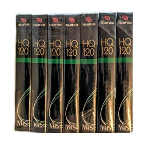 Algopix Similar Product 16 - Fuji HQ T120 VHS Video Cassette 7 Pack